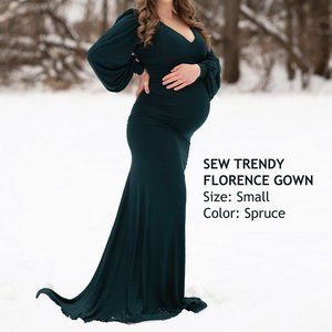 Sew Trendy Florence Maternity Gown